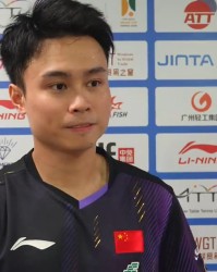 BBIN宝盈集团-周启豪3-0田中佑汰采访！强调赛前准备与心态稳定，力争小组第1！